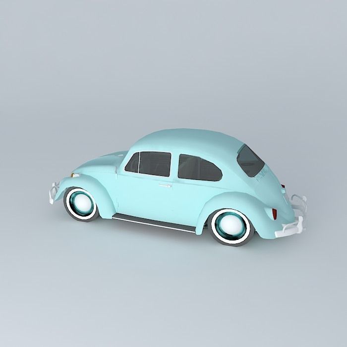 3D Beetle 1961 model