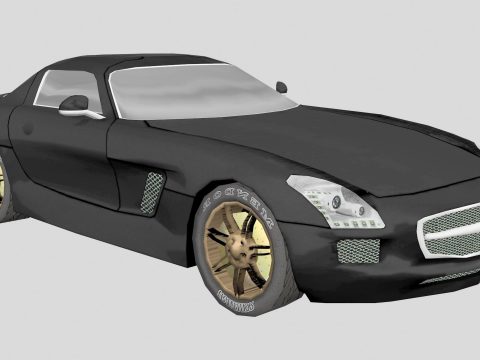 Black Sports Coupe