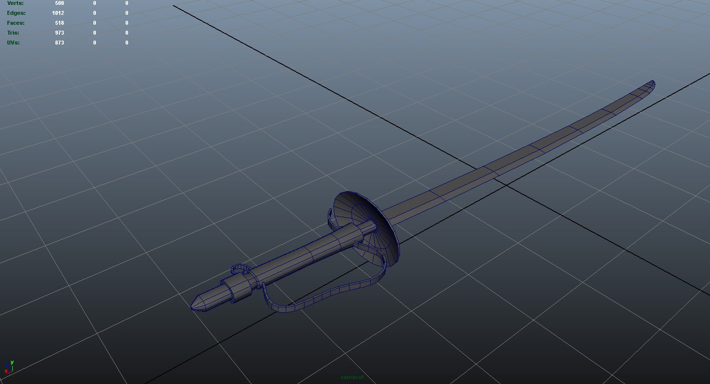 3D Blade model