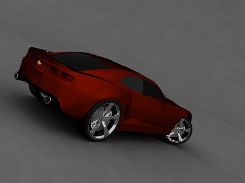 Camaro car 3D model