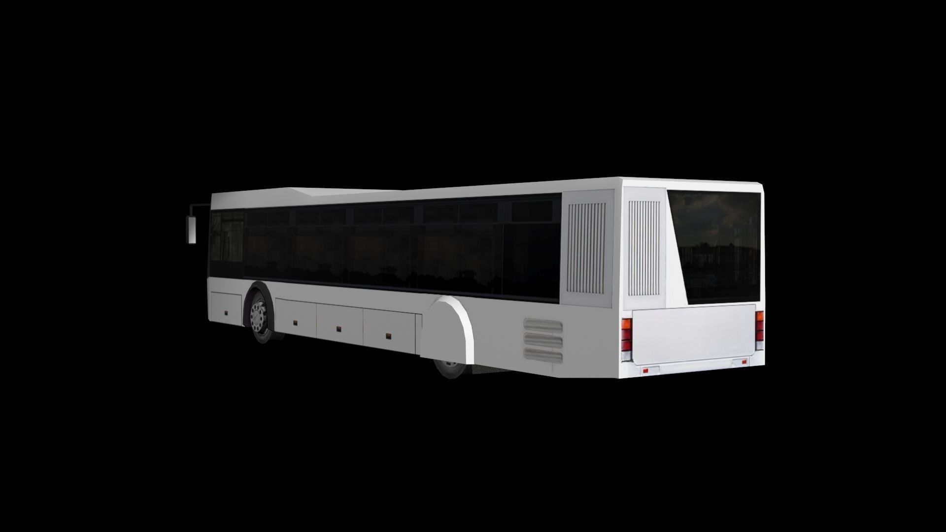 City bus 3D model