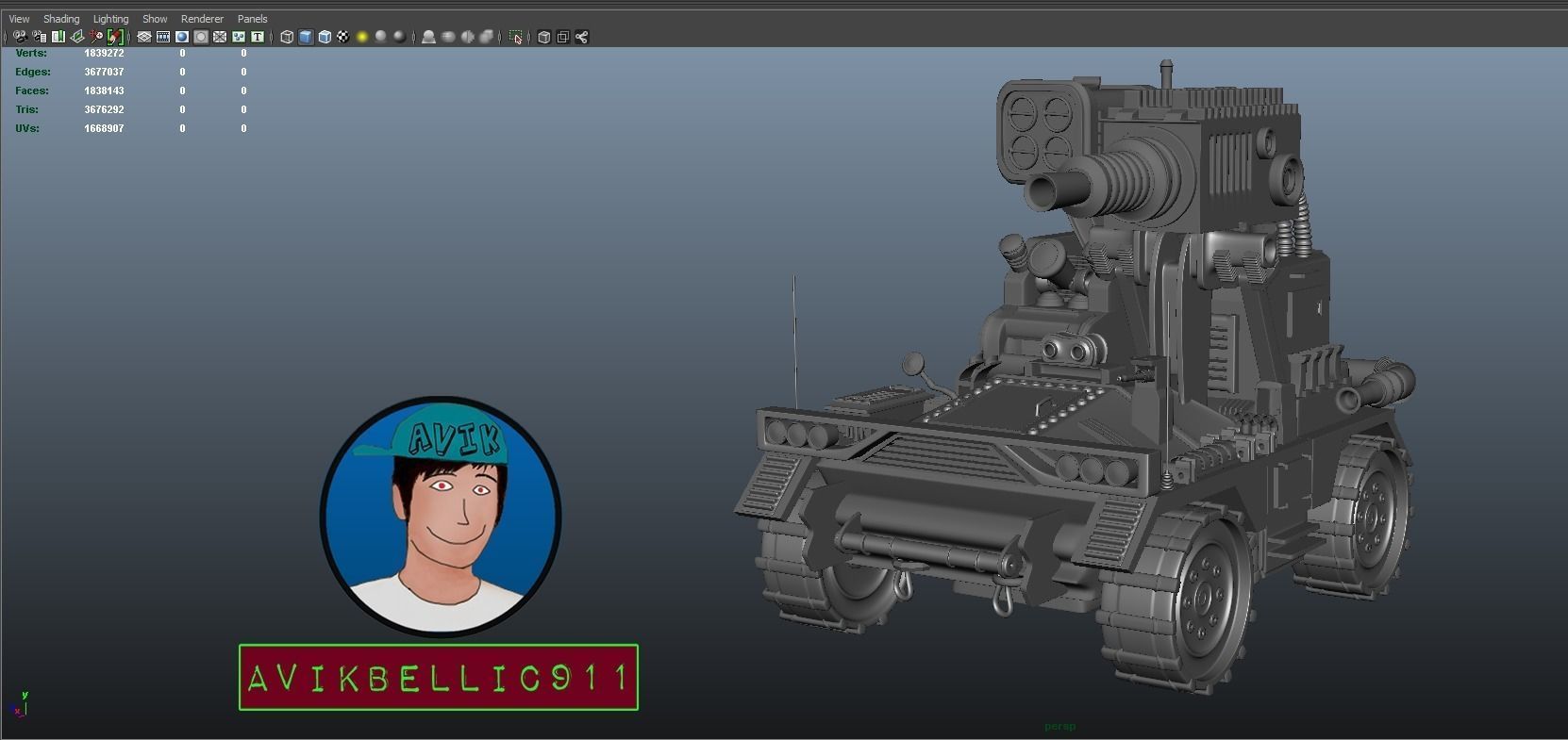 Experimental Military Car
