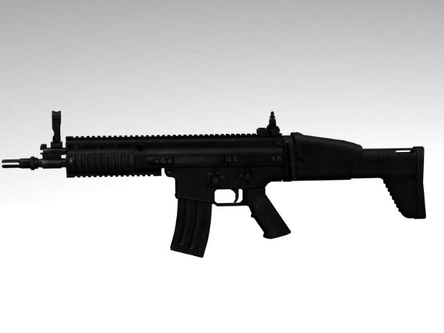 3D FN SCAR model