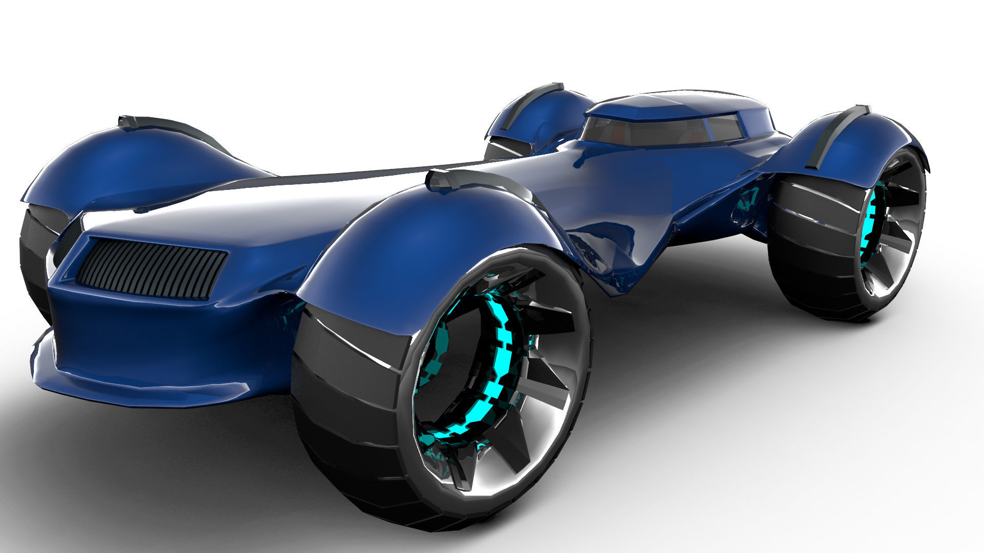 Future Car Concept  3D model