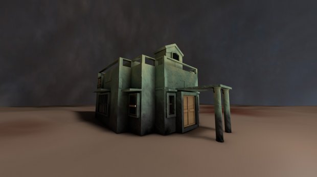 3D HAUNTED HOUSE  model