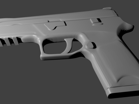 Handgun 3D model