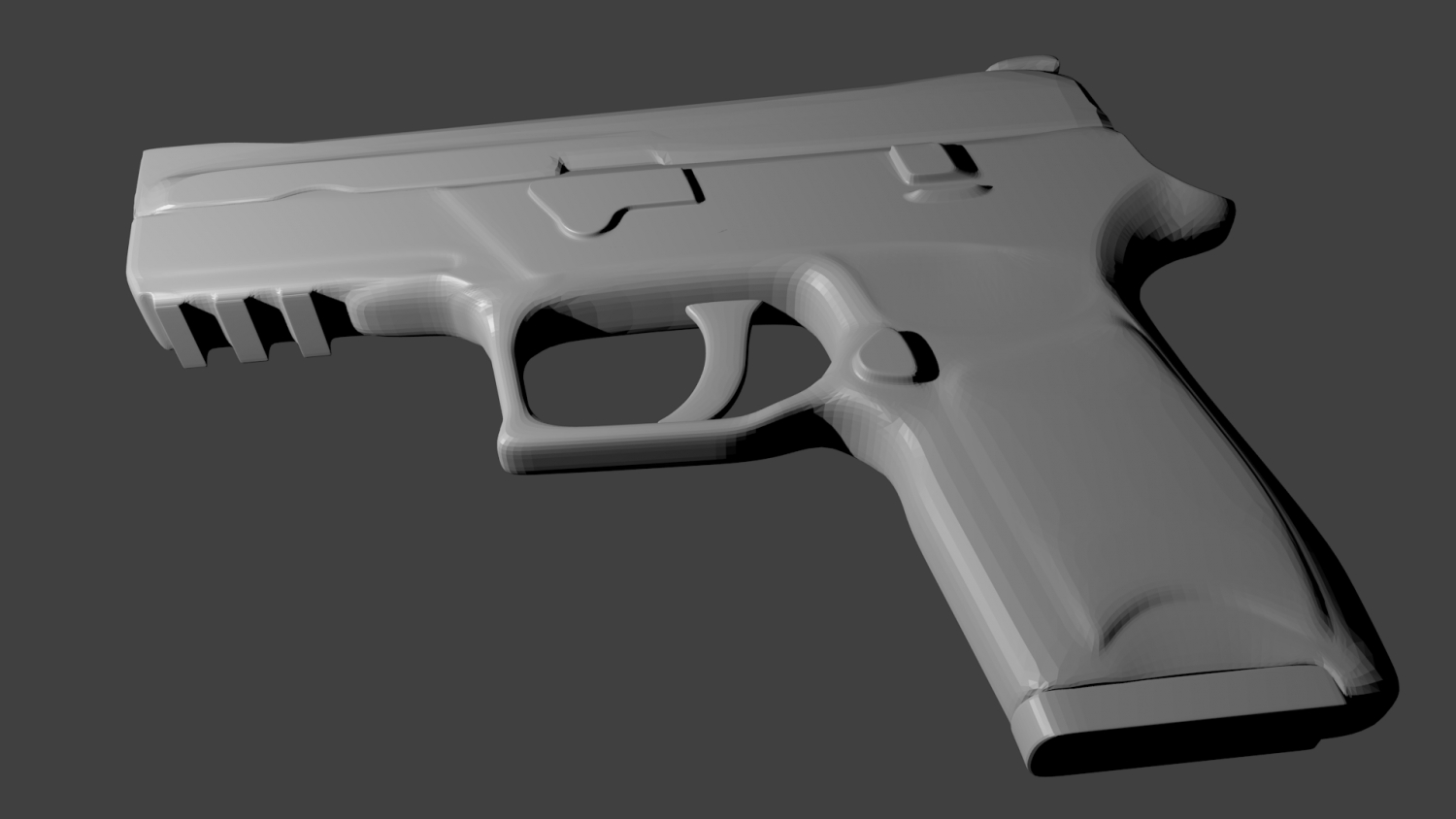 Handgun 3D model