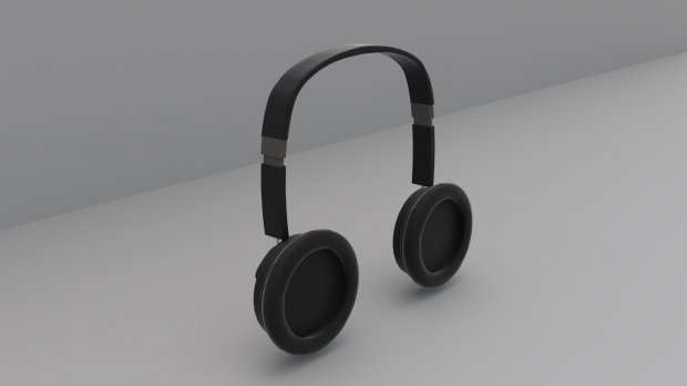 3D Headphones model