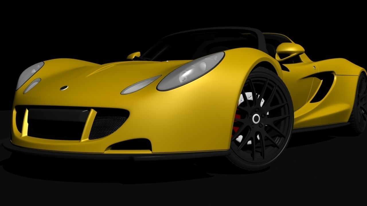 Hennessey Venom GT 3D model