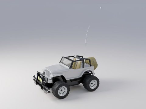 Jeep Car Toy Remote Control 3D model