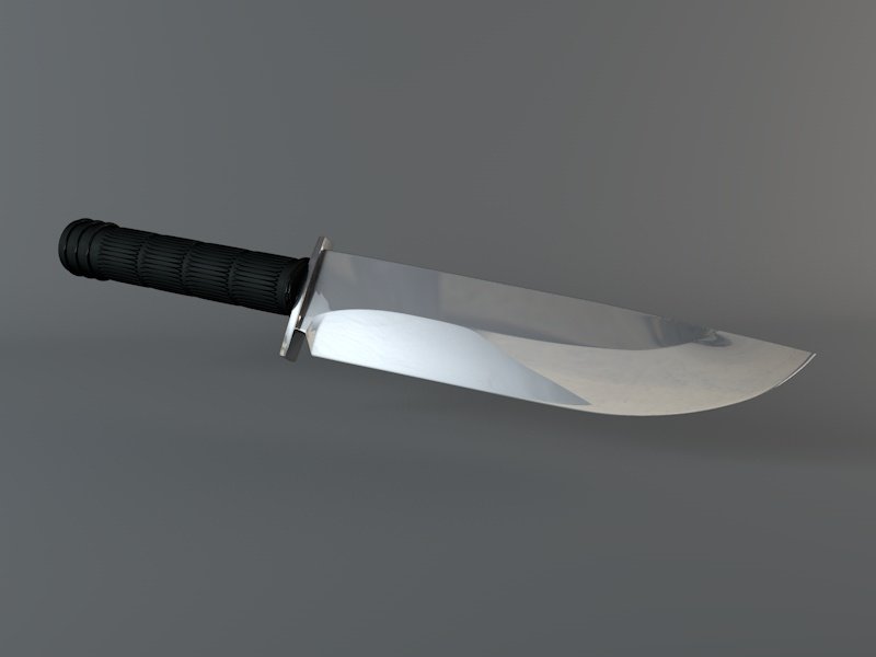 3D KNIFE model