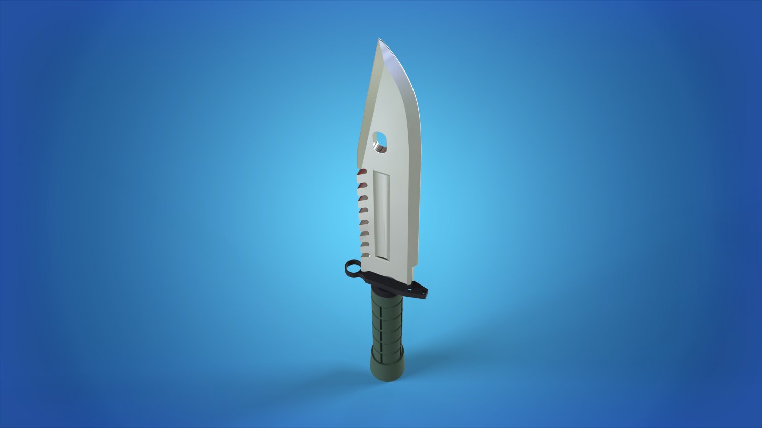 Knife M9 3D model