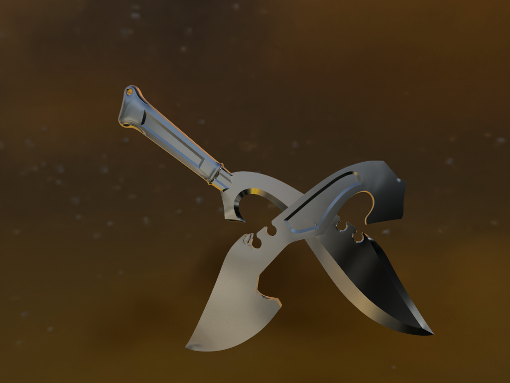 3D Kujang MS43 model