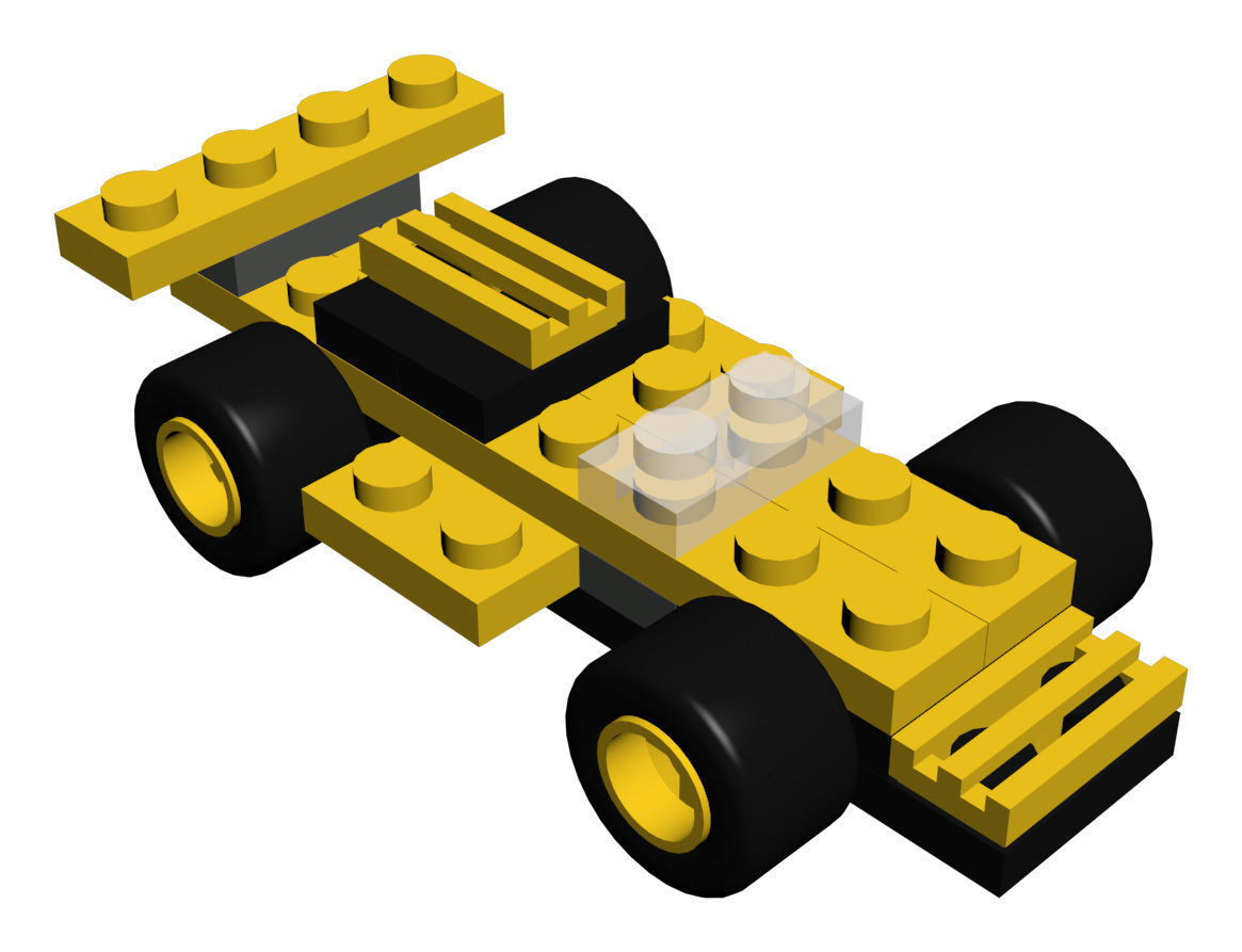 Lego 4096 Micro Wheels 3D model
