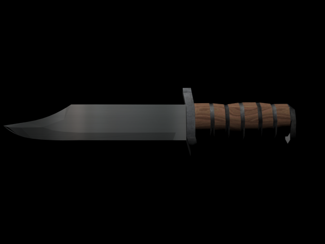 Low poly Knife