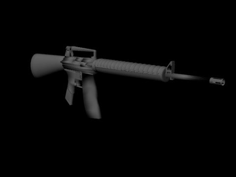 M16 3D model
