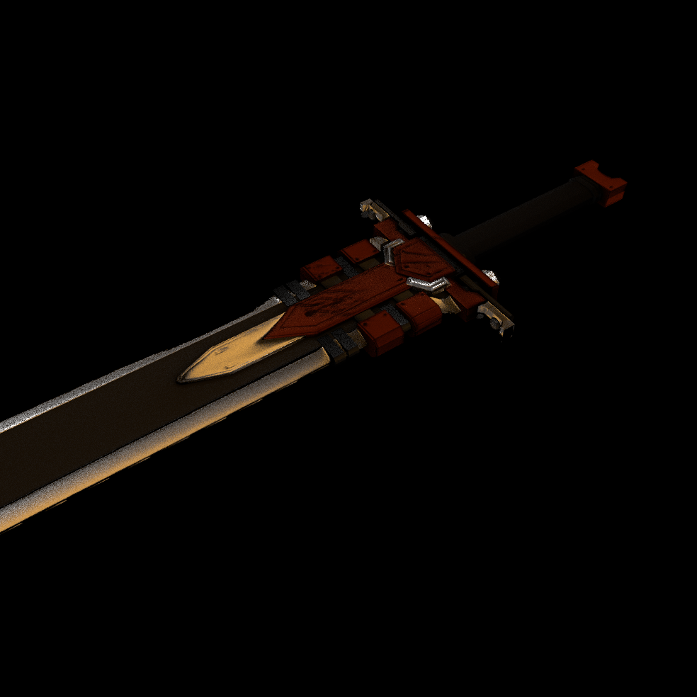 MAKESHIFT SWORD 3D model