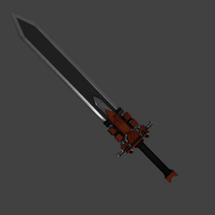 3D MAKESHIFT SWORD model