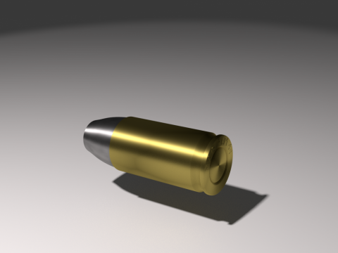 Magnum Bullet 44 3D model