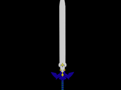 Master Sword 3D model
