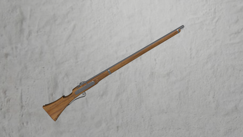 Matchlock musket or arquebus