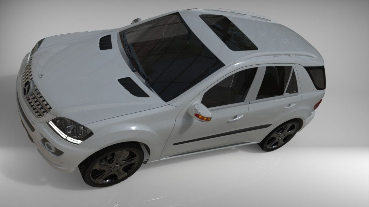 3D Mercedes ML model