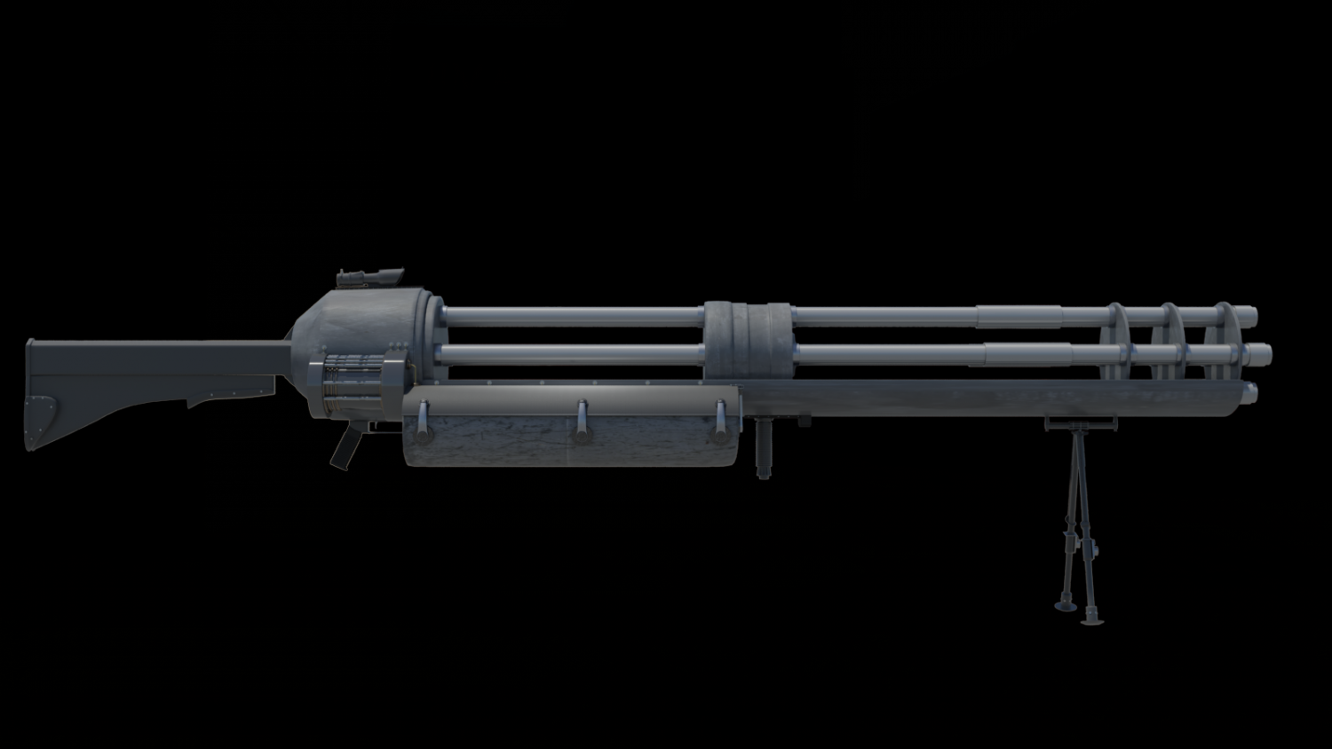 Mini Gun 3D model