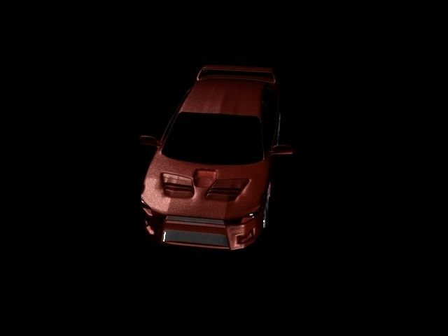 Mitsubishi Evo X  3D model