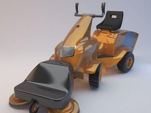 Multifunctional auto for cleaning streets