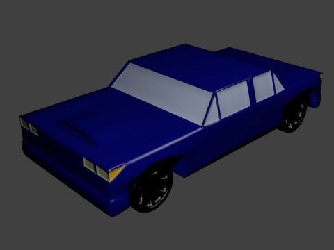 Muscle Car 3D model