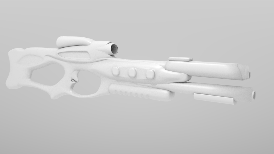 Gun 3D model