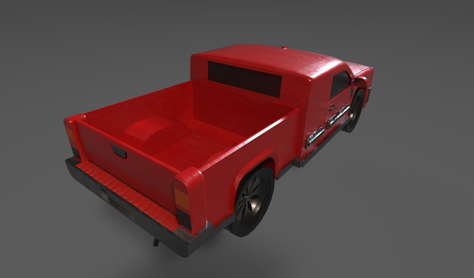 Red Pickup Truck