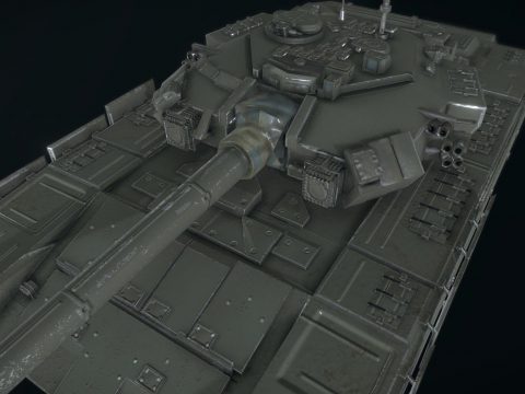 Russian Military Vehicles T90 3D model