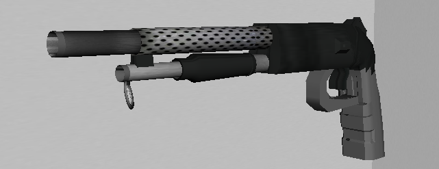 3D Short Gun model