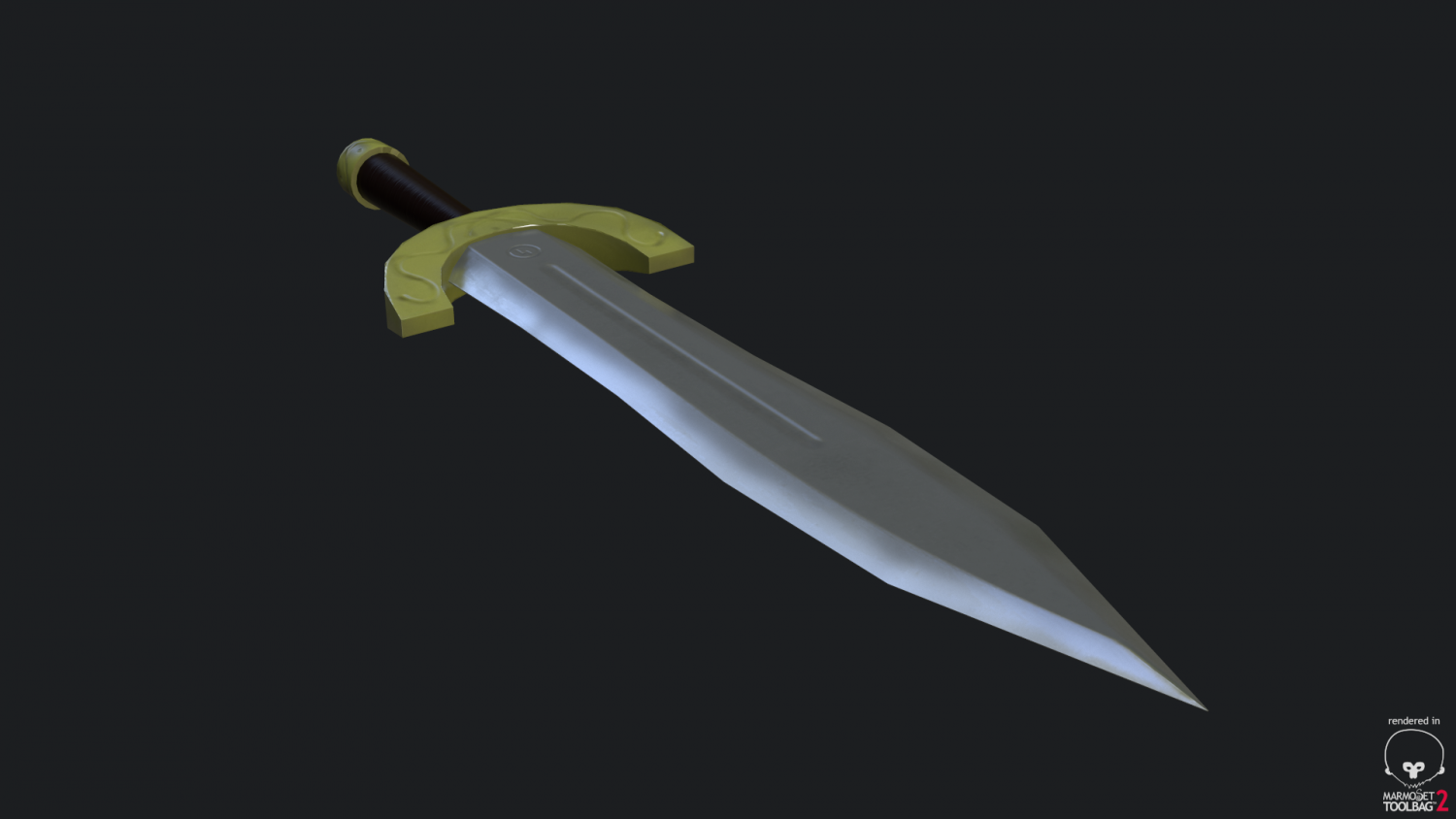 3D Short sword model