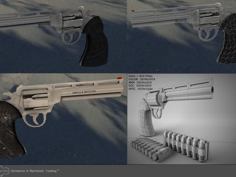 Smith wesson 3D model