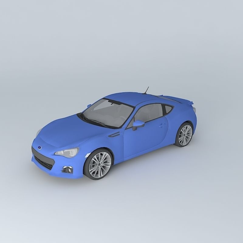 Subaru BRZ FA20 2014 3D model