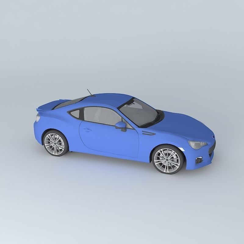 3D Subaru BRZ FA20 2014 model