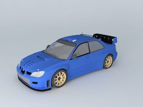 Subaru Impreza GD WRC 2006 3D model
