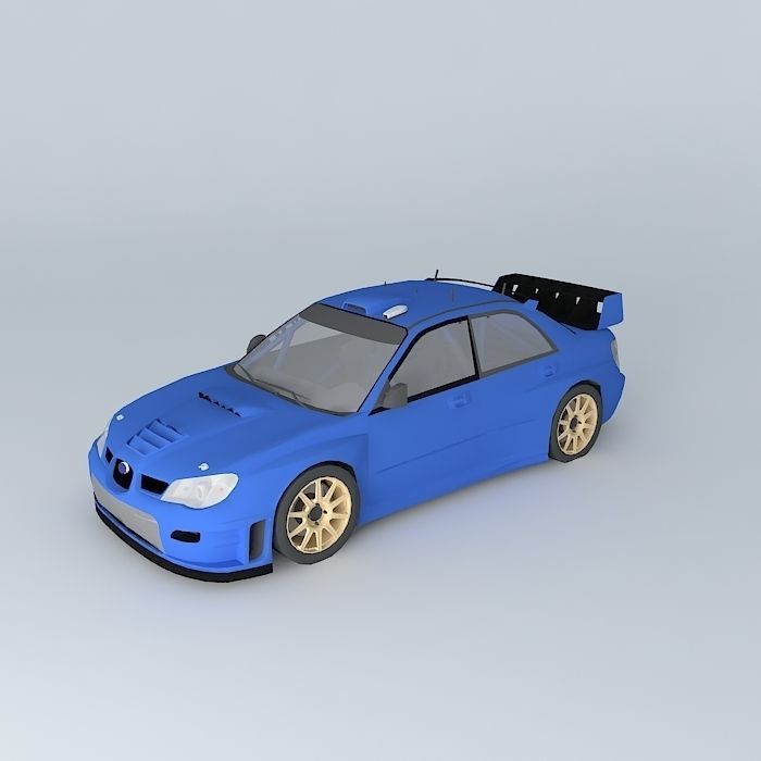 Subaru Impreza GD WRC 2006 3D model