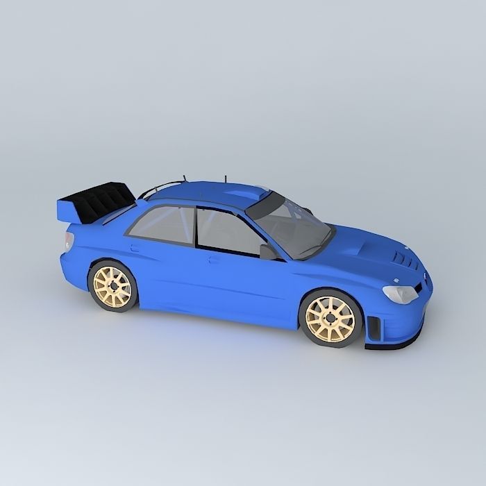 3D Subaru Impreza GD WRC 2006 model