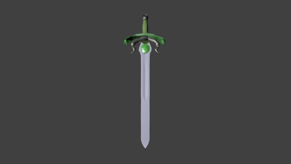 3D Sword model