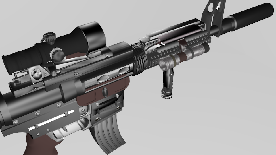 3D Weapon model