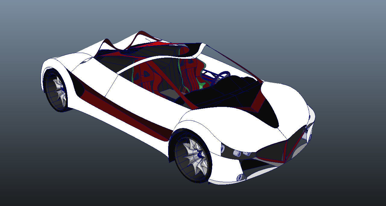 Concept car 3D model