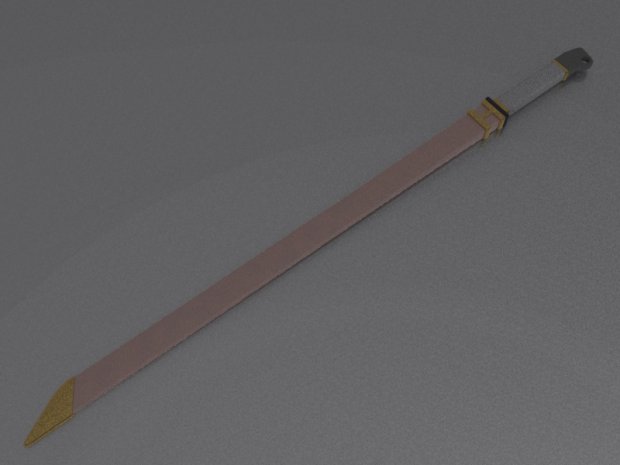 3D Sword  model