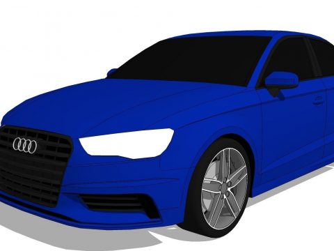 2013 Audi A3 Saloon 3D model