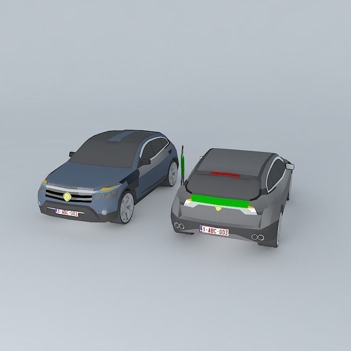 3D 4x4 Car model