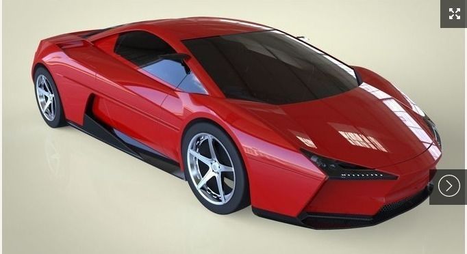 ADA Conept Car 3D model
