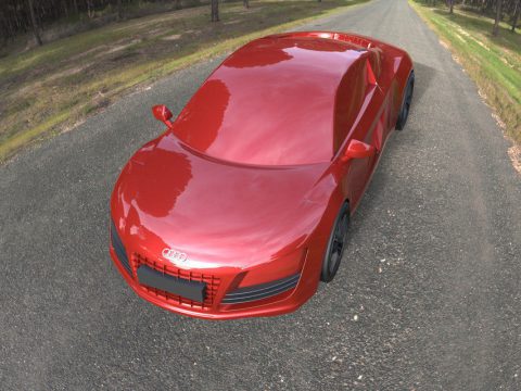 Audi R8 3D model