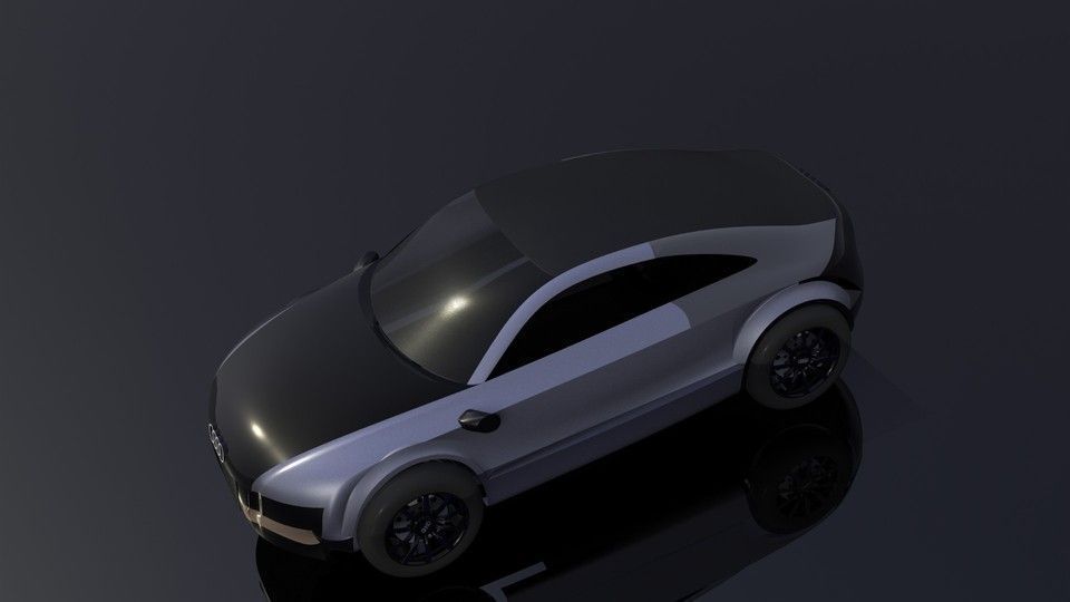 3D Audi model
